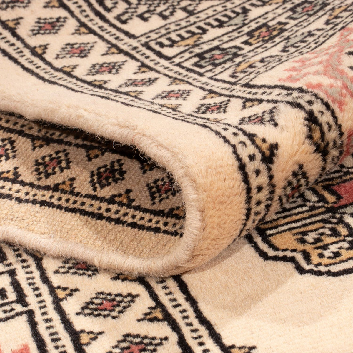 Løber Pakistan Tæppe - 206 x 77 cm - beige