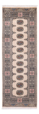 Løber Pakistan Tæppe - 217 x 76 cm - beige