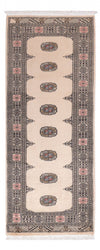 Pakistan Tæppe 77x195cm - Orientalsk tæppe - Løber / Beige / 77 x 195 cm Løber