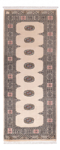 Løber Pakistan Tæppe - 195 x 77 cm - beige