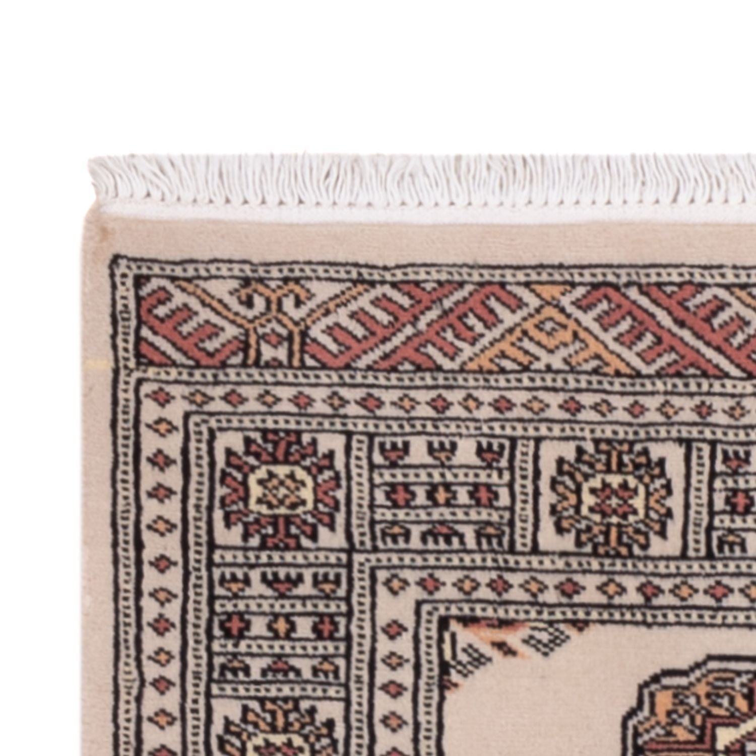 Løber Pakistan Tæppe - 204 x 75 cm - beige