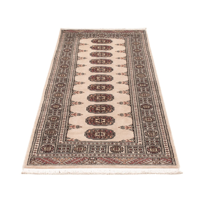 Løber Pakistan Tæppe - 204 x 75 cm - beige