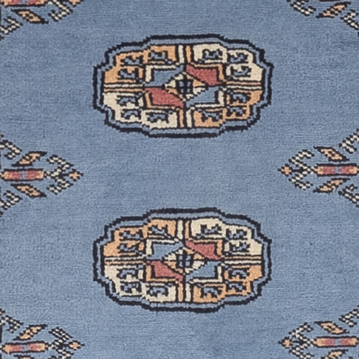 Løber Pakistan Tæppe - 197 x 77 cm - blå