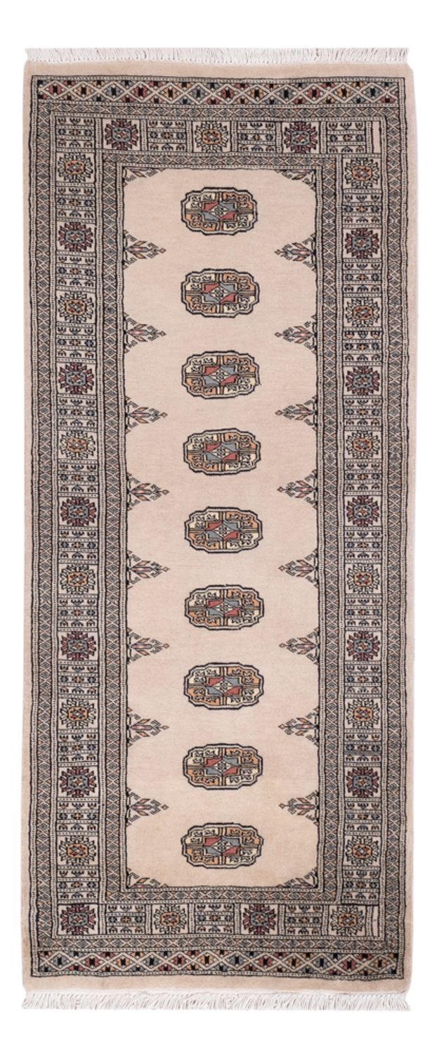 Løber Pakistan Tæppe - 193 x 77 cm - beige