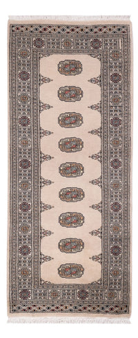 Løber Pakistan Tæppe - 193 x 77 cm - beige