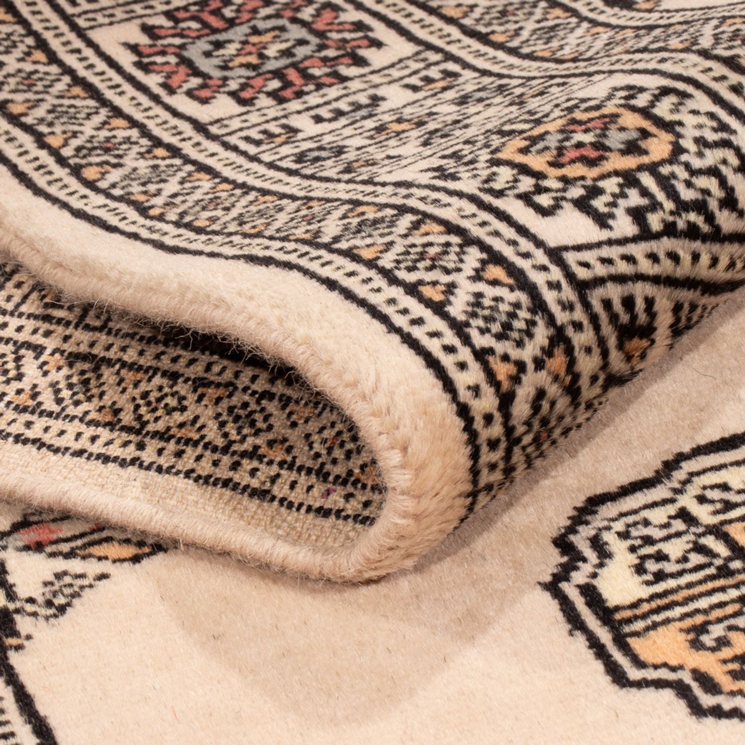 Løber Pakistan Tæppe - 193 x 77 cm - beige