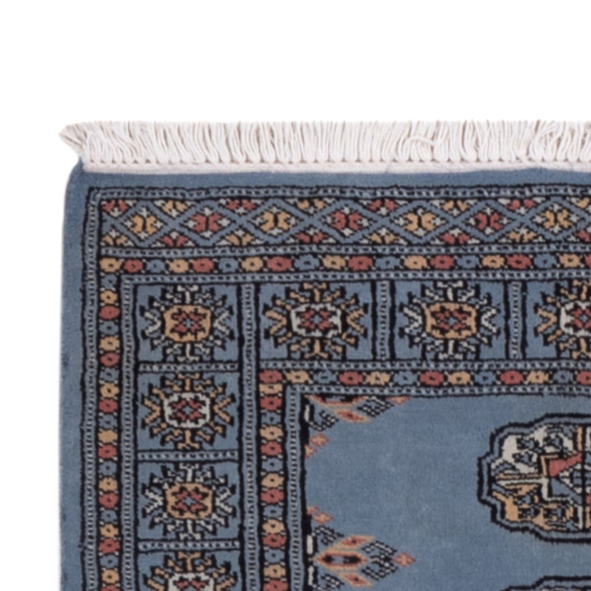 Løber Pakistan Tæppe - 189 x 75 cm - blå