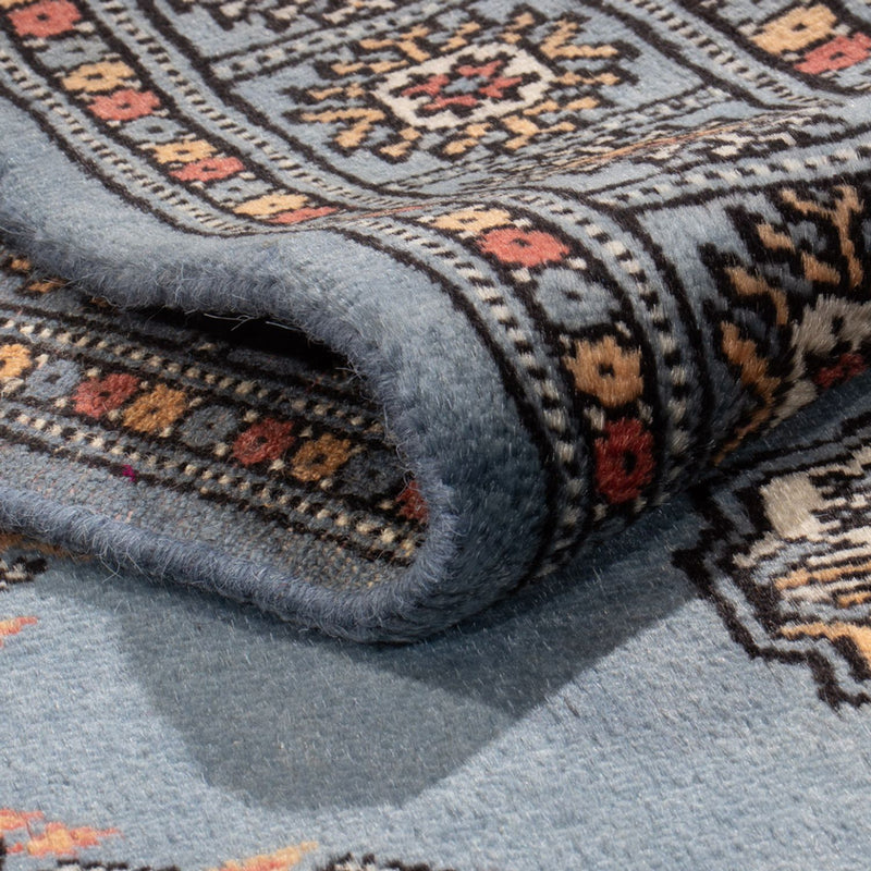 Løber Pakistan Tæppe - 189 x 75 cm - blå