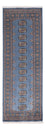 Løber Pakistan Tæppe - 209 x 76 cm - blå