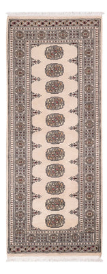 Løber Pakistan Tæppe - 193 x 79 cm - beige