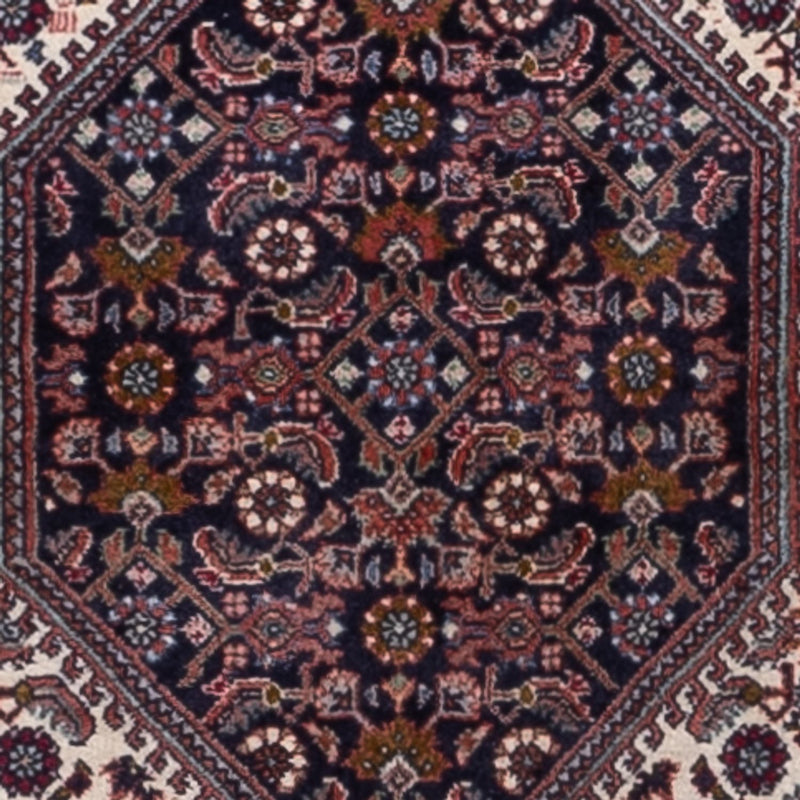 Løber Persisk tæppe - Bijar - 210 x 77 cm - mørkebrun