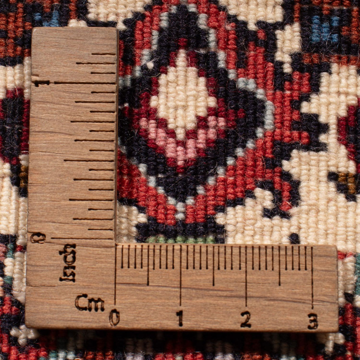 Løber Persisk tæppe - Bijar - 210 x 77 cm - mørkebrun