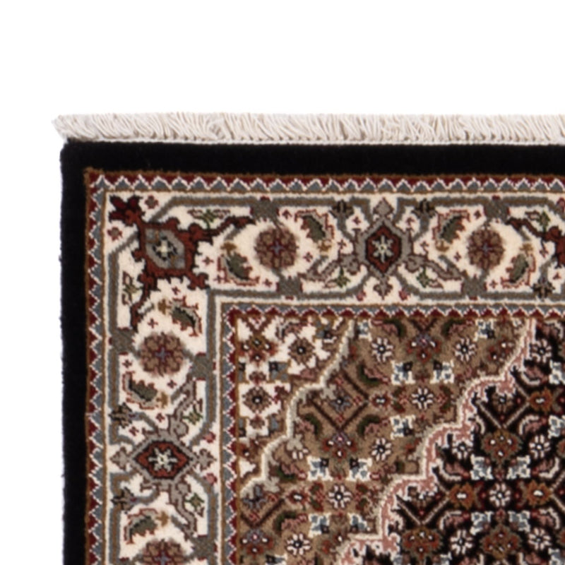 Løber Orientalsk tæppe - Tabriz - 204 x 80 cm - mørk beige