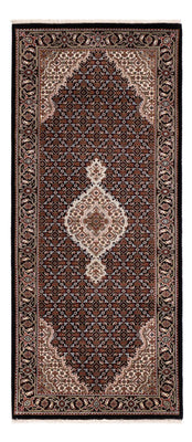 Løber Orientalsk tæppe - Tabriz - 202 x 85 cm - mørk beige