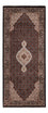Løber Orientalsk tæppe - Tabriz - 202 x 85 cm - mørk beige