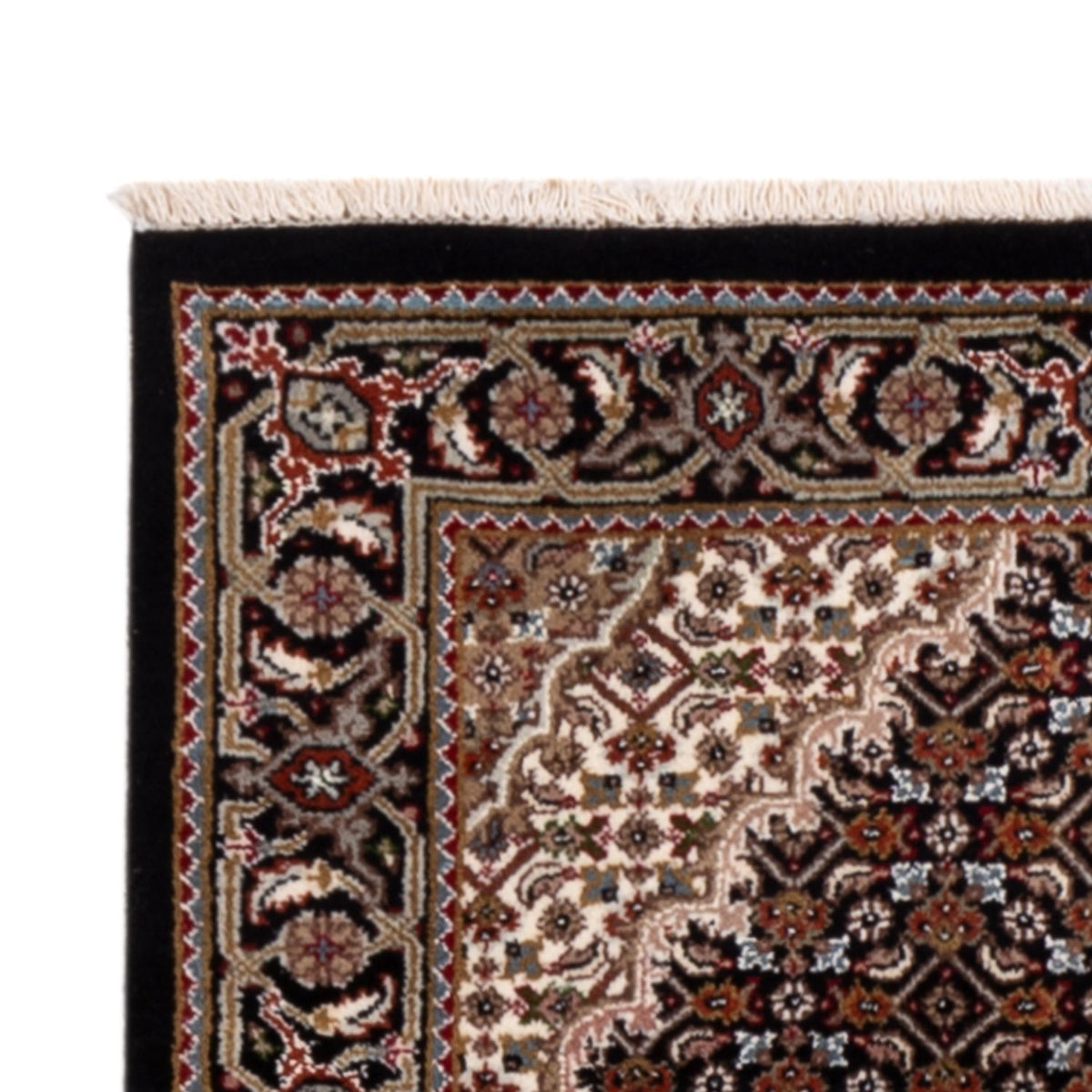 Løber Orientalsk tæppe - Tabriz - 202 x 85 cm - mørk beige