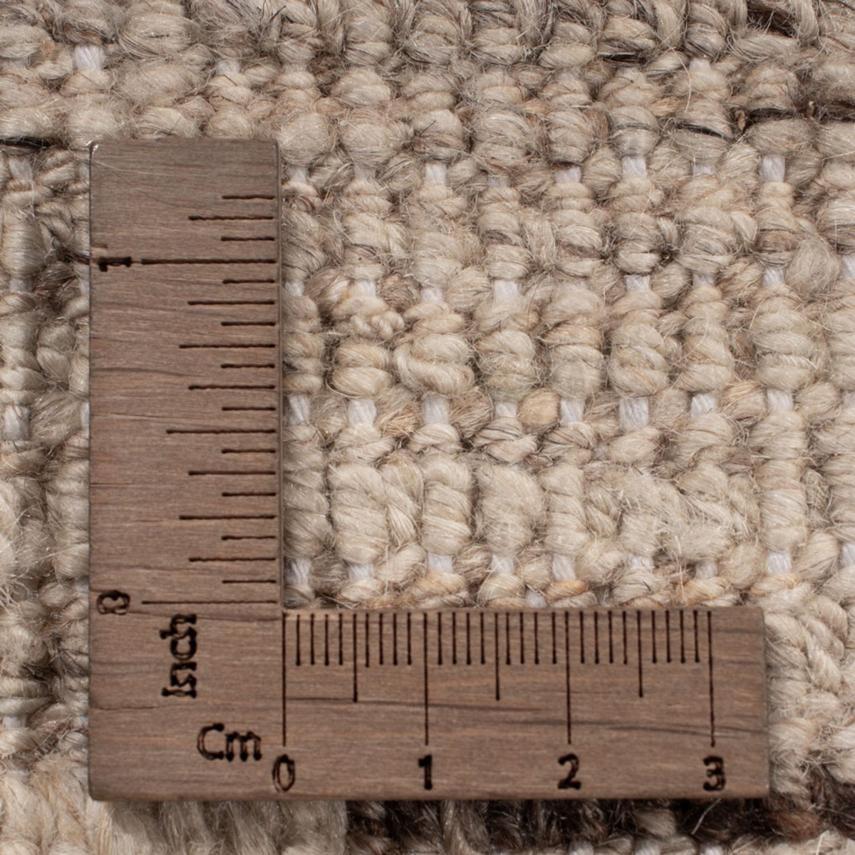Berber tæppe - 338 x 252 cm - mørk beige