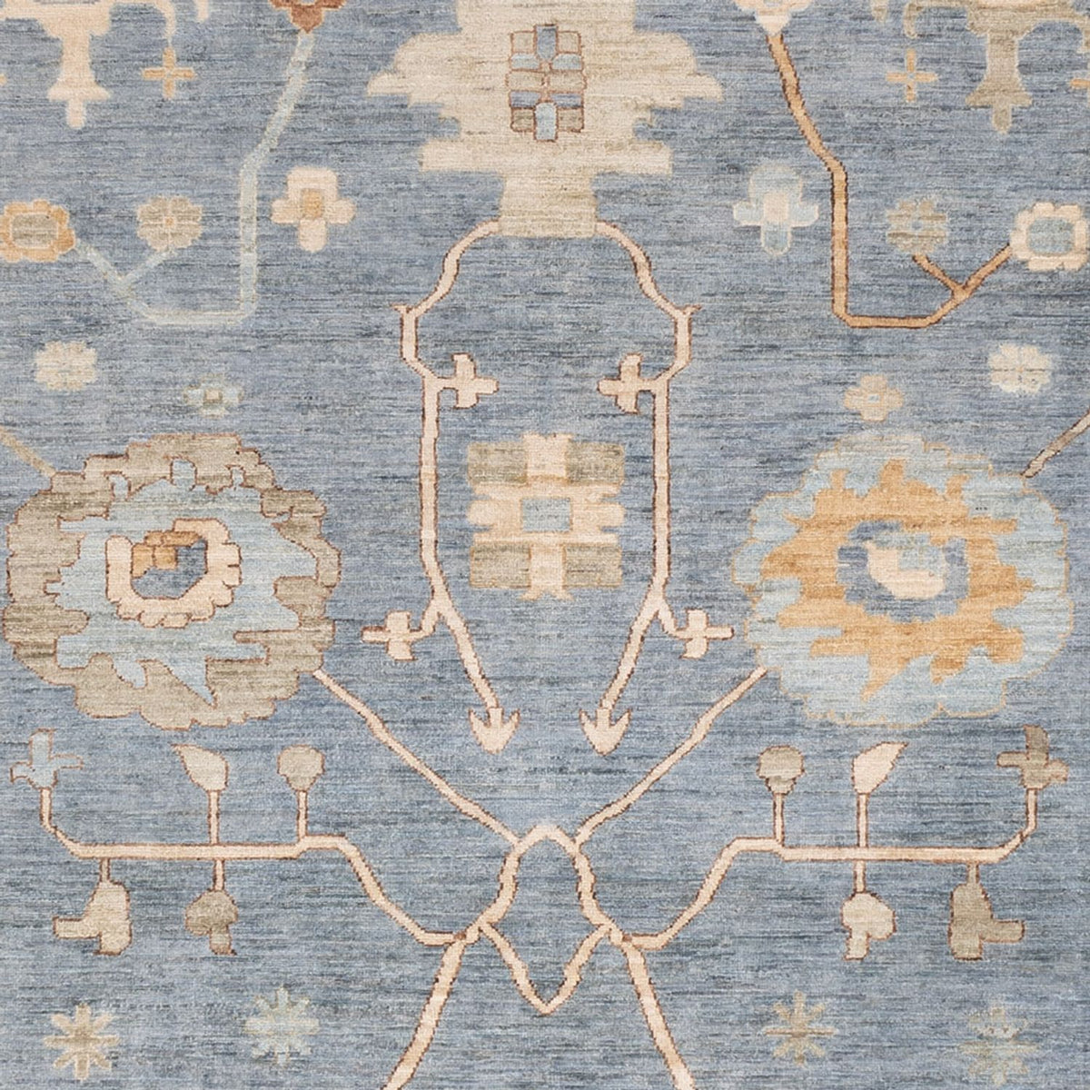 Ziegler Carpet - Usak - 347 x 241 cm - turkis