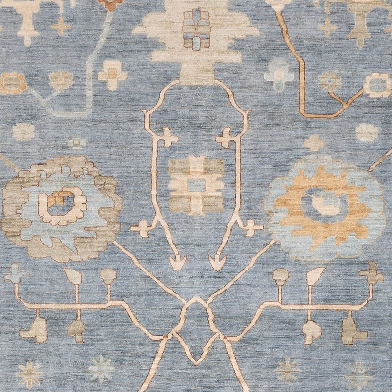 Ziegler Carpet - Usak - 347 x 241 cm - turkis
