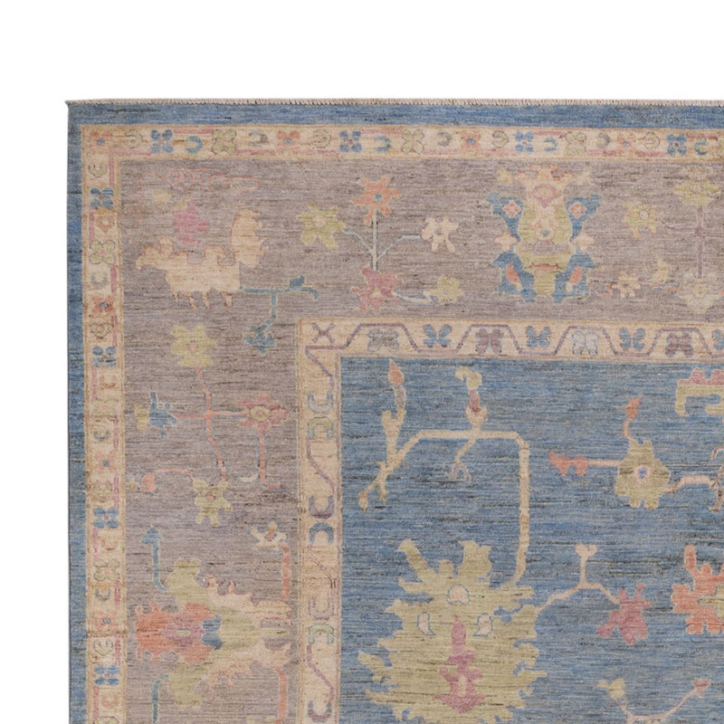 Ziegler Carpet - Usak - 352 x 247 cm - blå