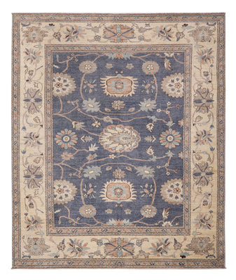 Ziegler Carpet - Usak - 298 x 249 cm - havblå