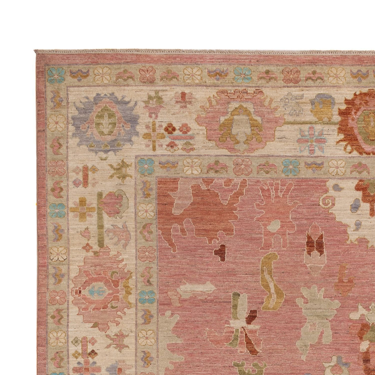 Ziegler Carpet - Usak - 359 x 237 cm - lysrød