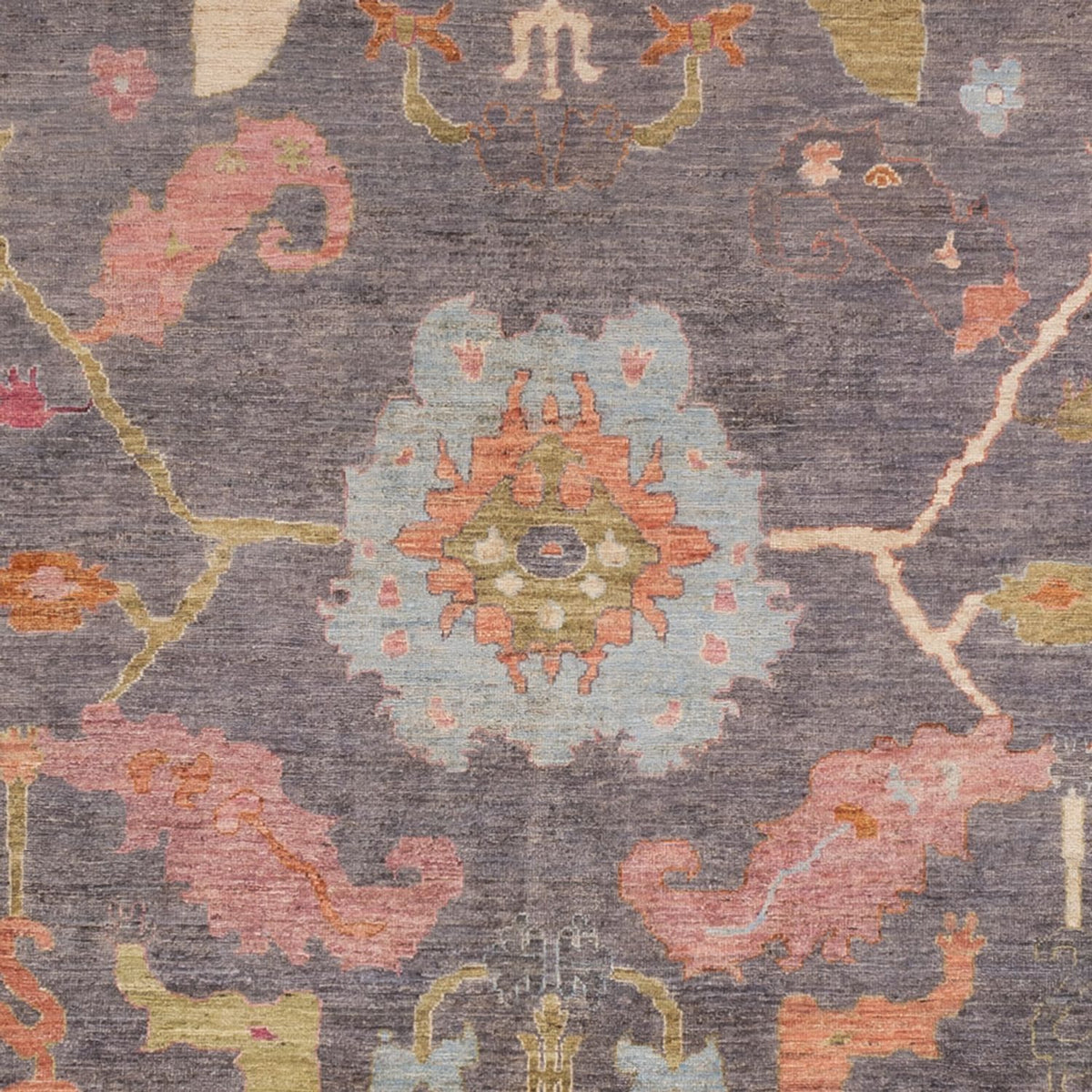 Ziegler Carpet - Usak - 352 x 242 cm - mørkeblå