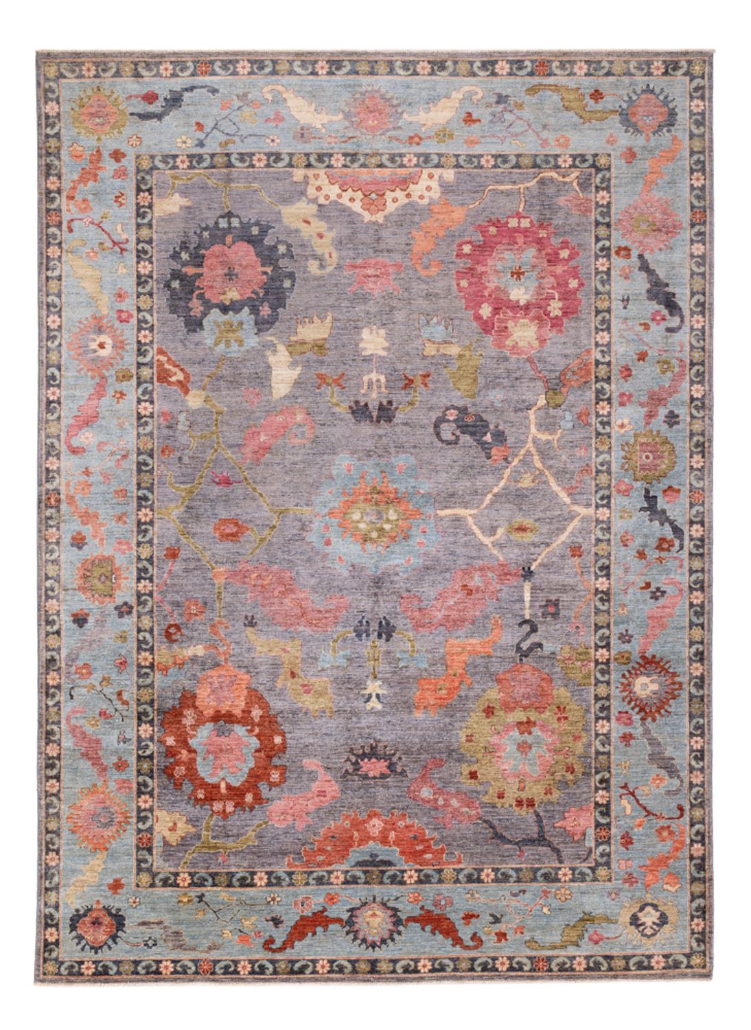 Ziegler Carpet - Usak - 346 x 242 cm - flerfarvet