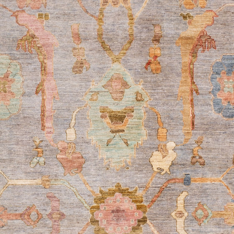 Ziegler Carpet - Usak - 306 x 243 cm - lyseblå