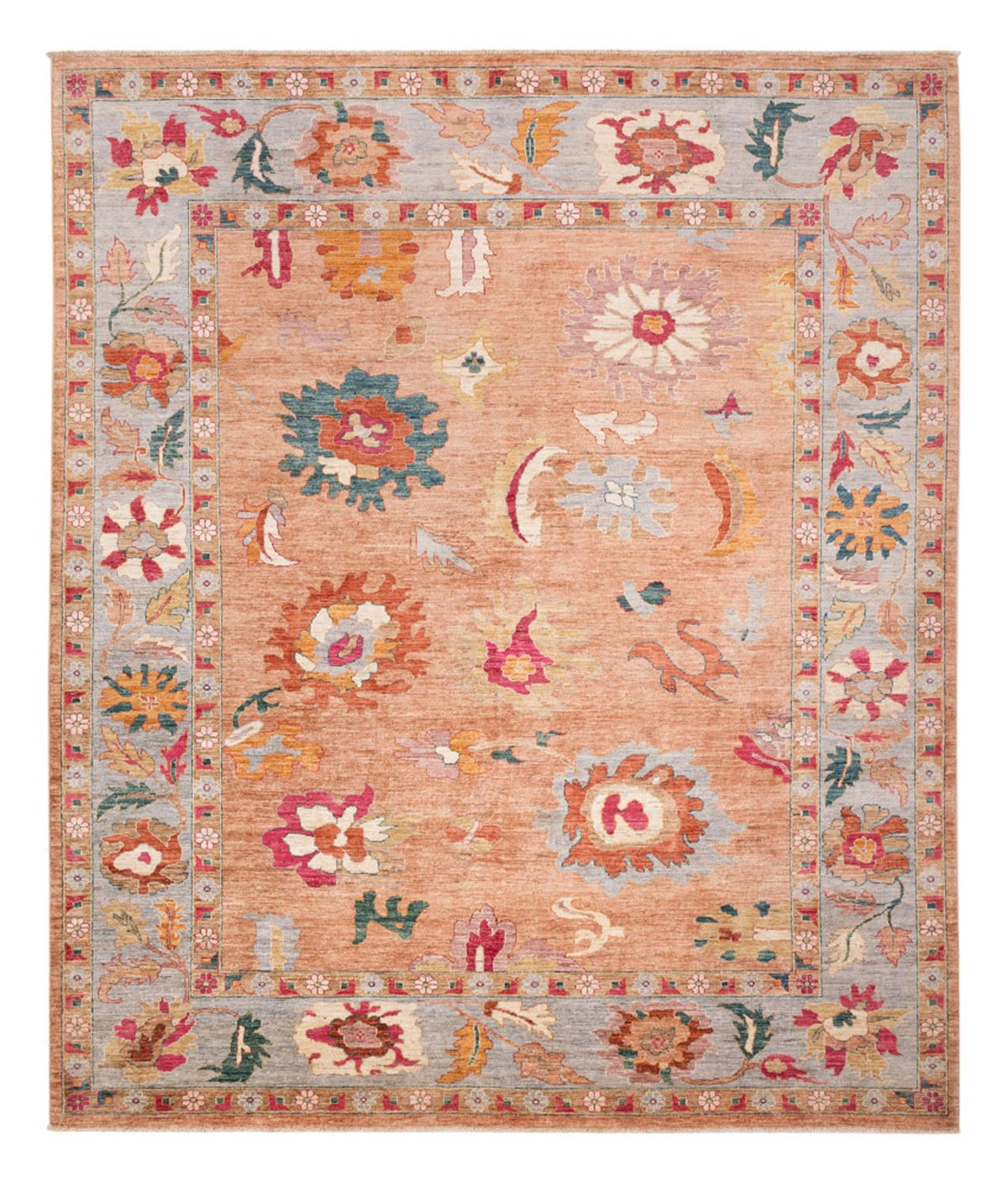 Ziegler Carpet - Usak - 299 x 246 cm - flerfarvet