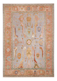 Ziegler Carpet - Usak - 346 x 243 cm - lyseblå
