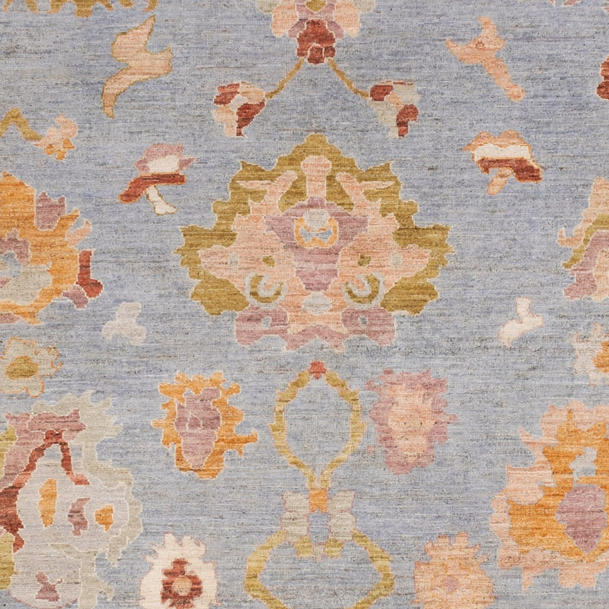 Ziegler Carpet - Usak - 306 x 245 cm - lyseblå