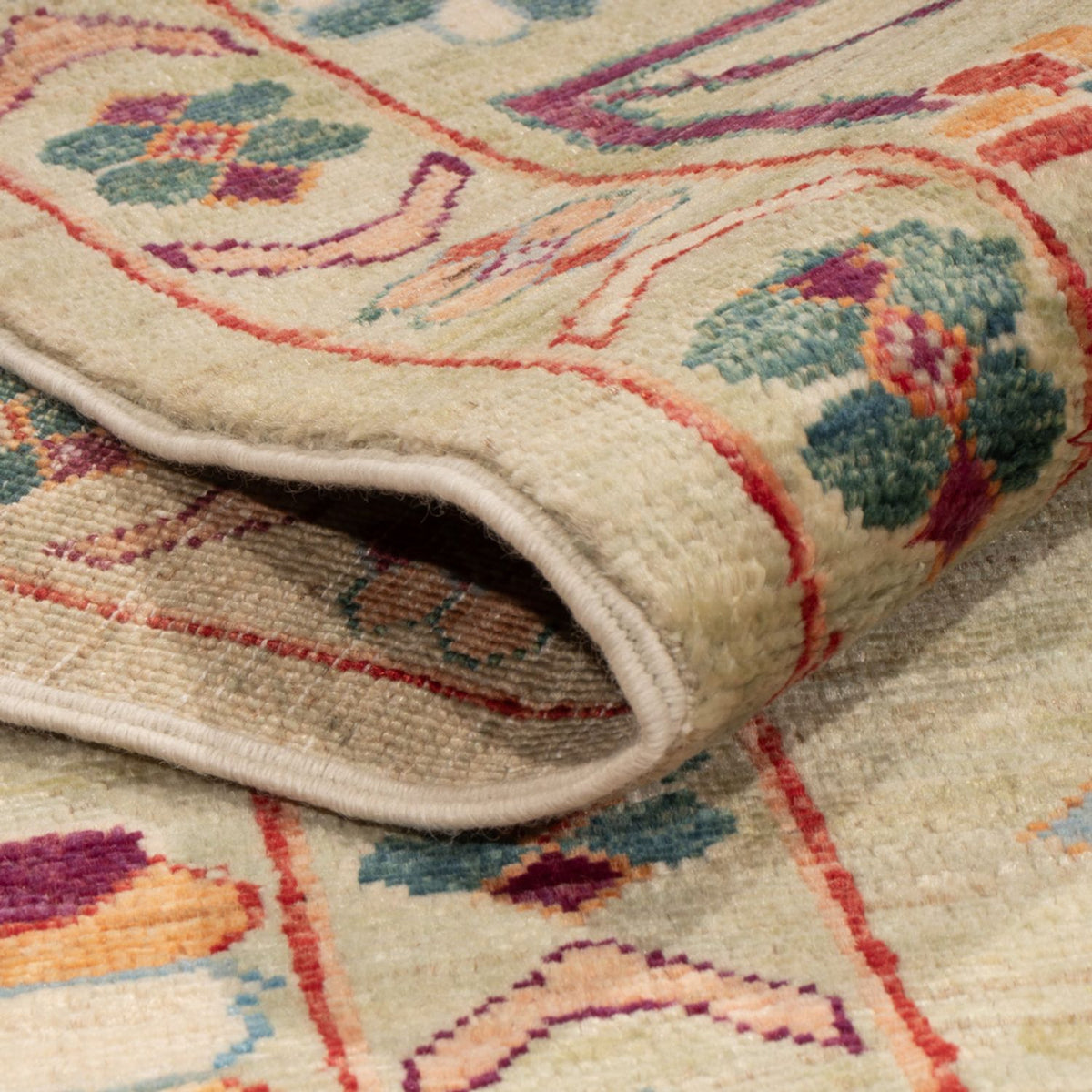 Ziegler Carpet - Usak - 336 x 244 cm - lysegrøn