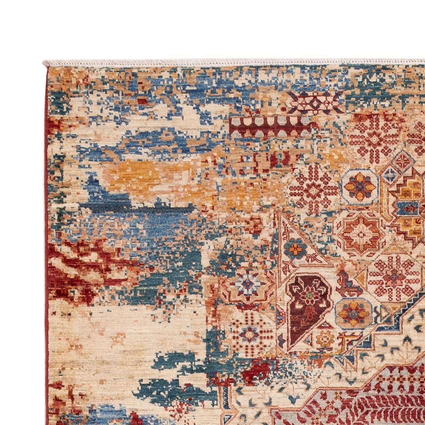 Designer tæppe 198x155cm - Designerteppich