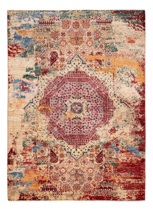 Designer tæppe - 236 x 169 cm - flerfarvet