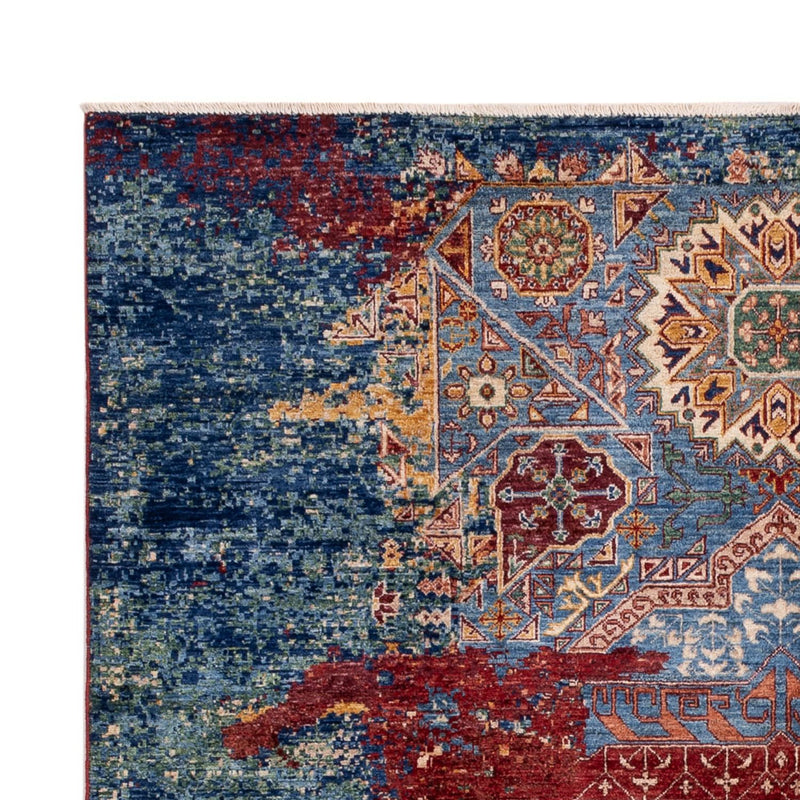 Designer tæppe - 237 x 174 cm - flerfarvet