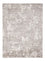 Designer tæppe - 206 x 154 cm - sølv