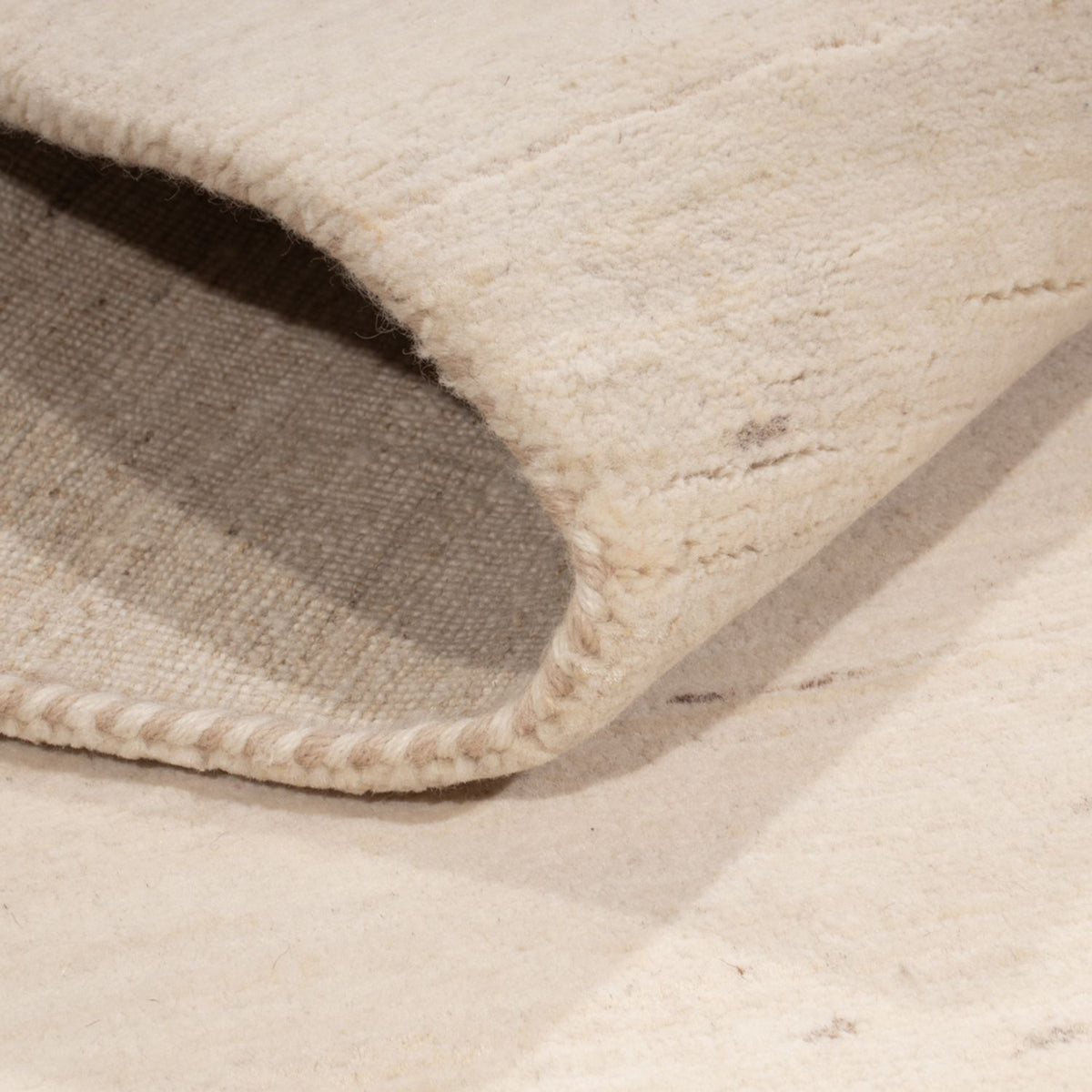 Gabbeh-tæppe - Loribaft Indus - 179 x 123 cm - sølv