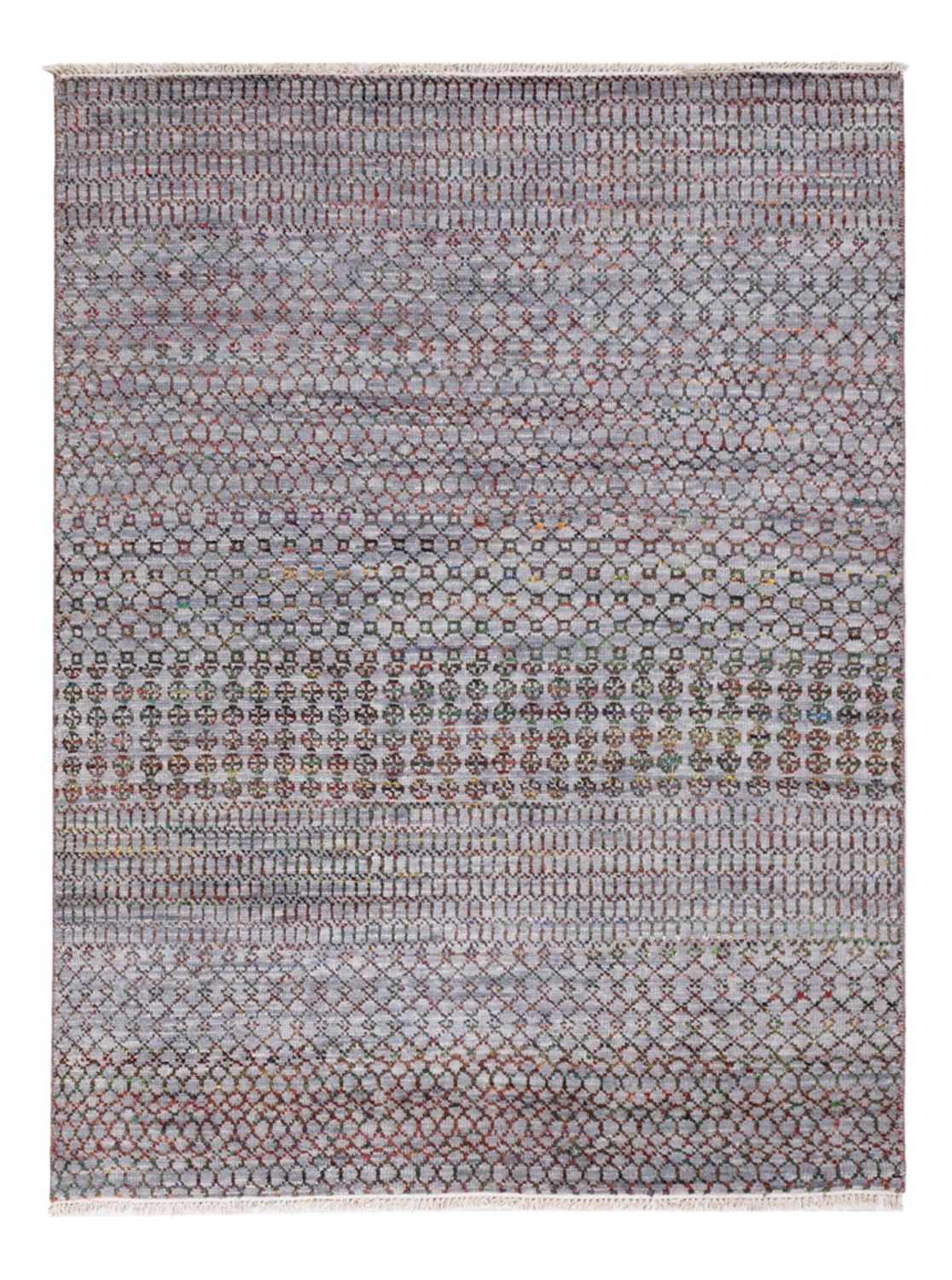 Designer tæppe - 195 x 150 cm - mørkeblå