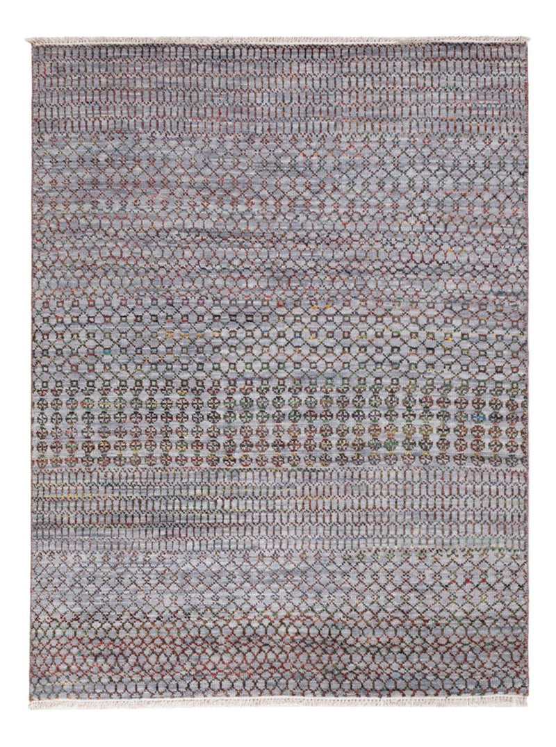Designer tæppe - 195 x 150 cm - mørkeblå