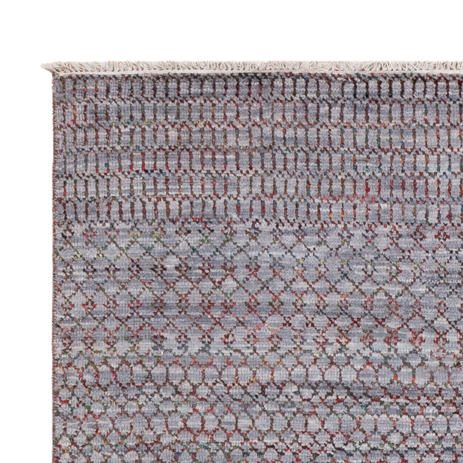 Designer tæppe - 195 x 150 cm - mørkeblå