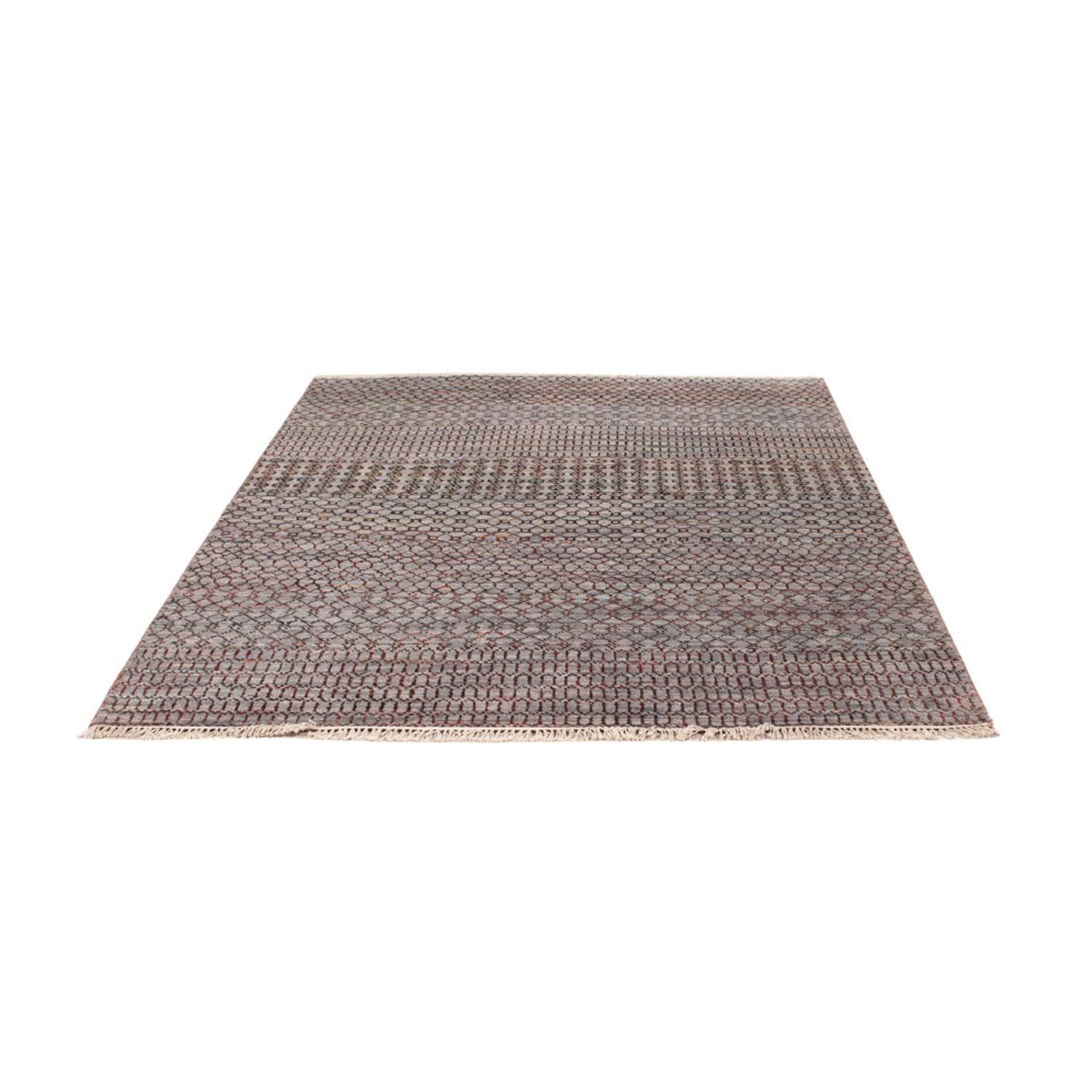 Designer tæppe - 195 x 150 cm - mørkeblå