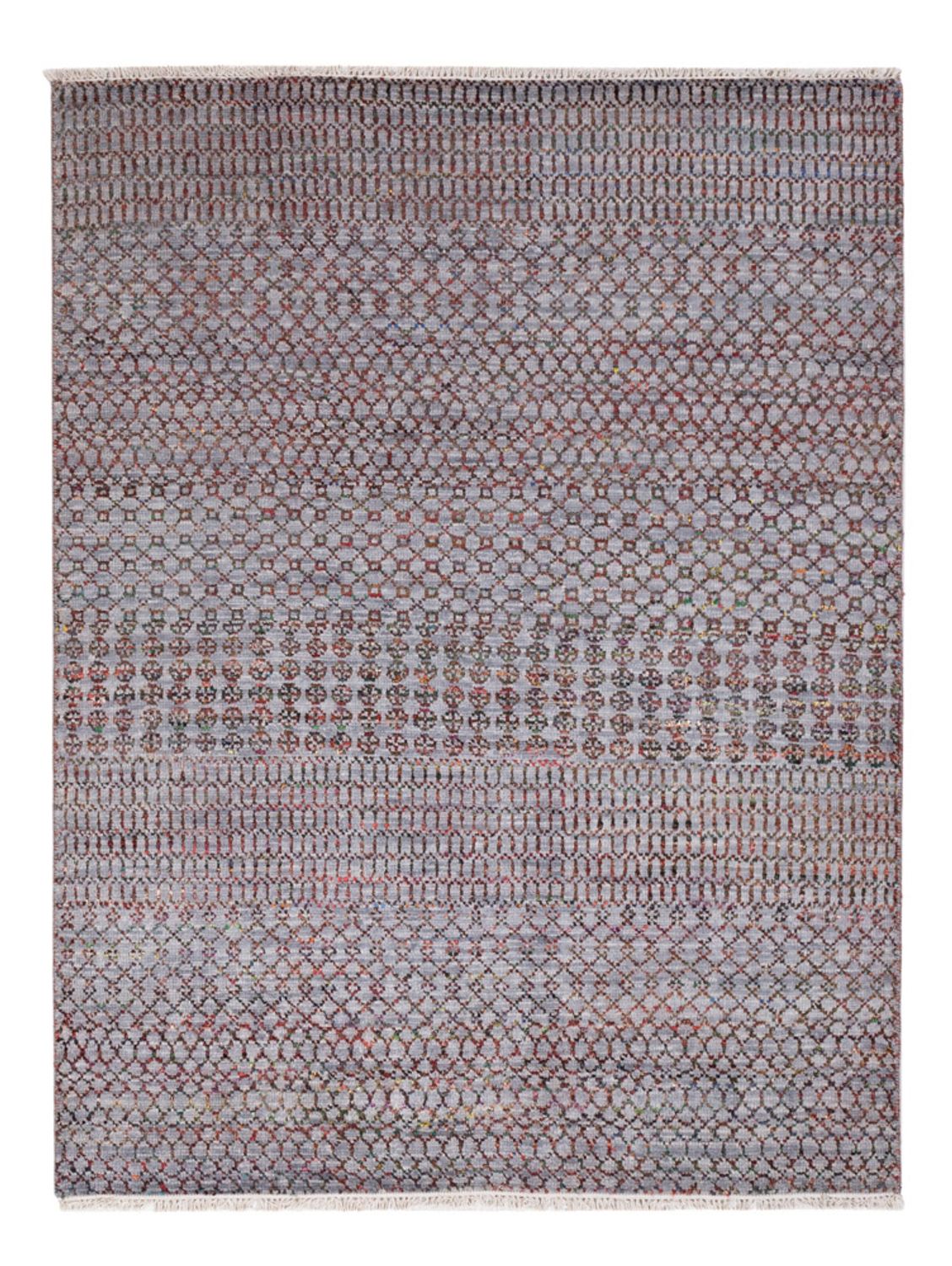 Designer tæppe - 199 x 150 cm - mørkeblå