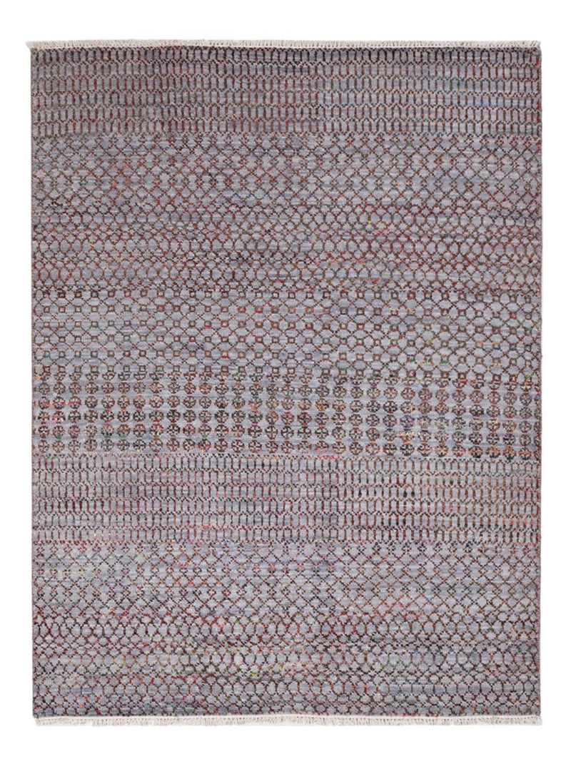 Designer tæppe - 199 x 150 cm - mørkeblå