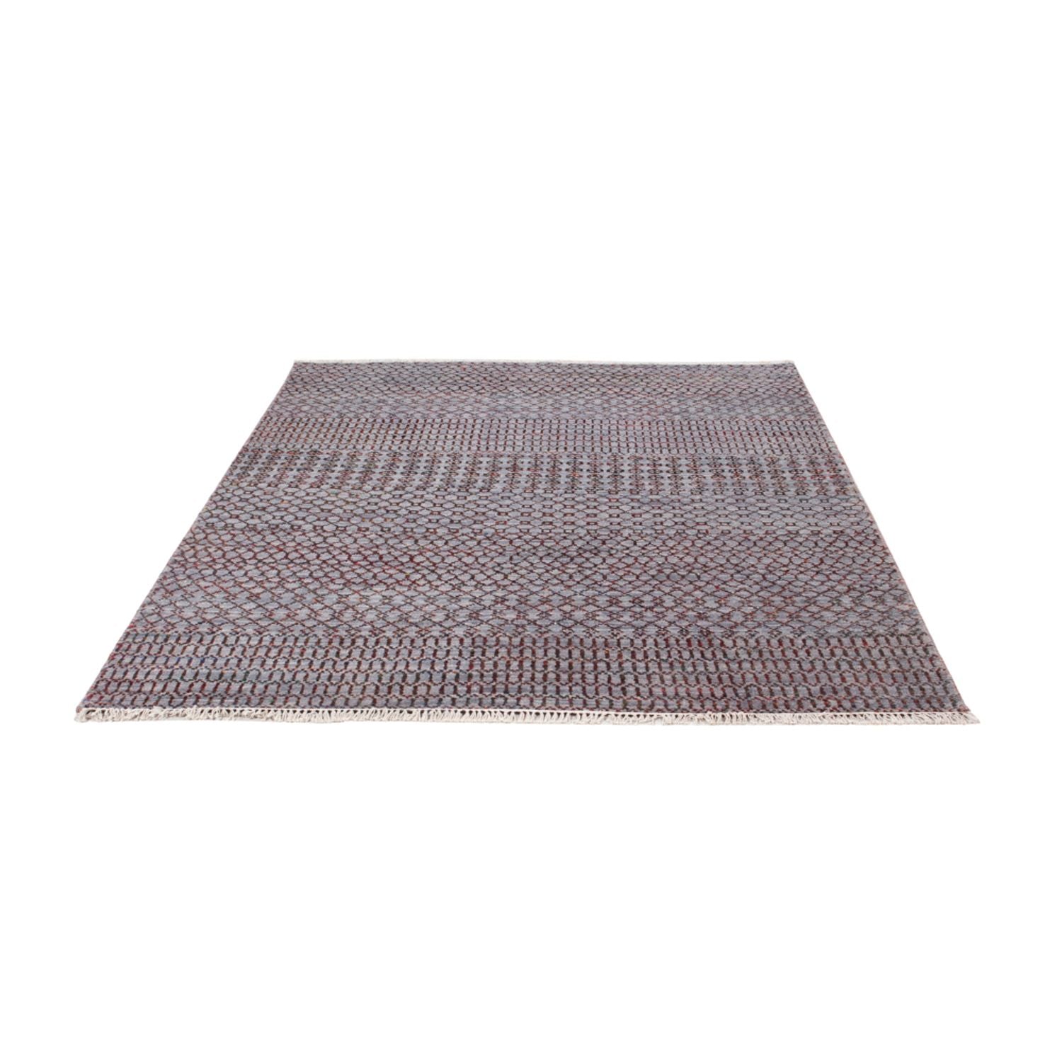 Designer tæppe - 199 x 150 cm - mørkeblå