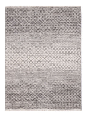 Designer tæppe - 199 x 149 cm - mørkeblå