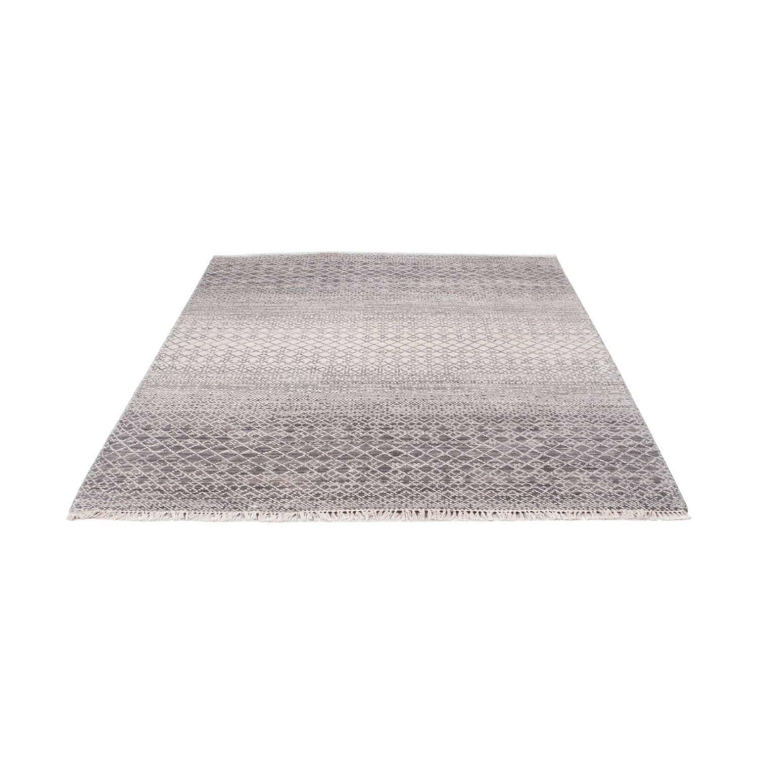 Designer tæppe - 199 x 149 cm - mørkeblå