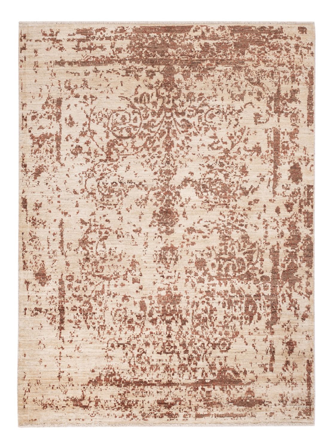 Designer tæppe - 199 x 150 cm - beige