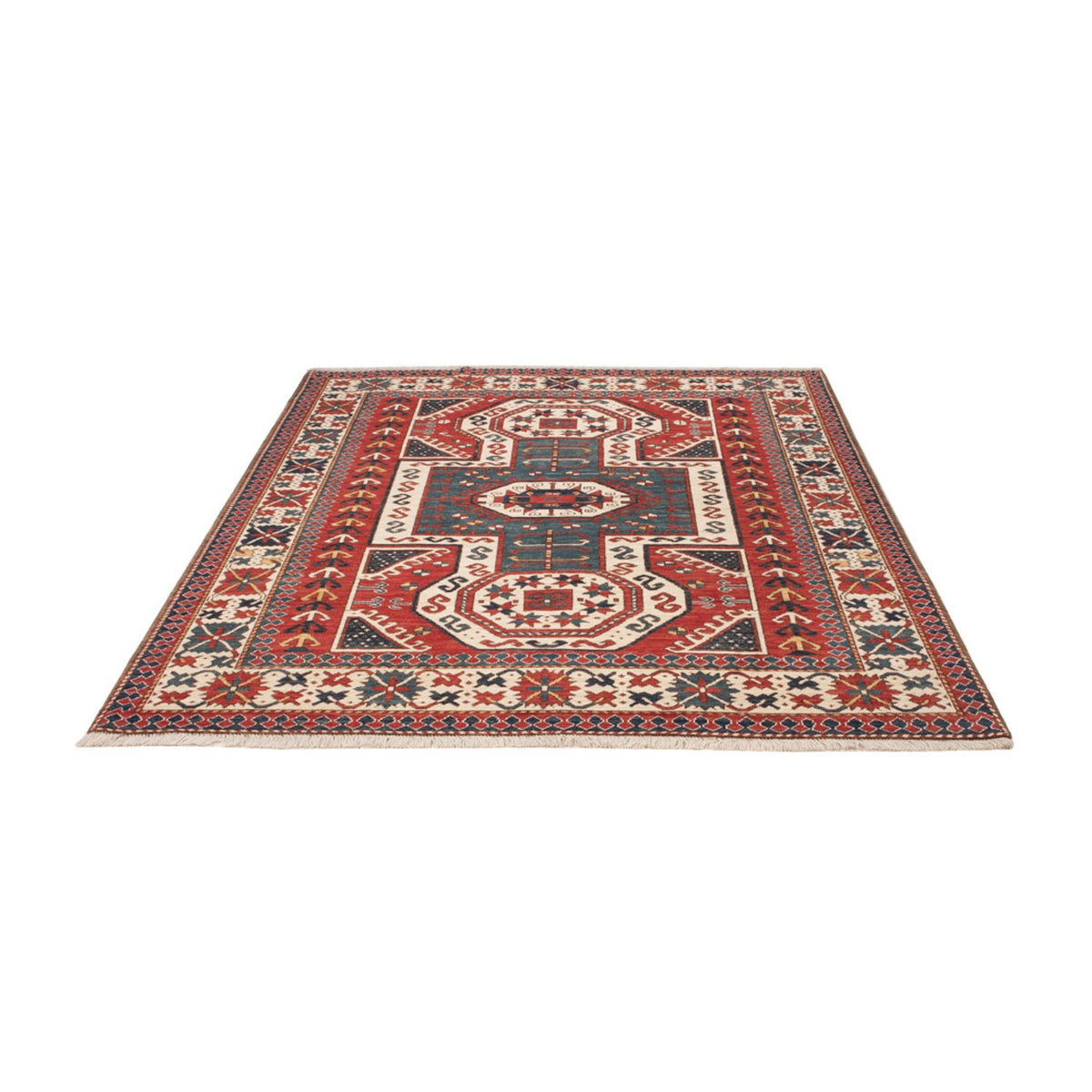 Ziegler Carpet - Kazak - 198 x 146 cm - flerfarvet