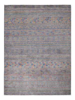 Designer tæppe - 205 x 152 cm - mørkeblå